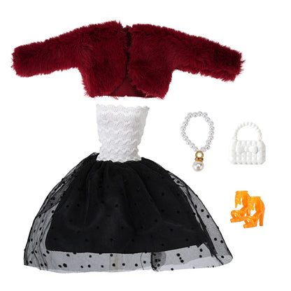 30cm Doll Clothes & Accessories – Dress for Babi, Blyth, 1/6 BJD Dolls, Birthday & Christmas Gift for Girls