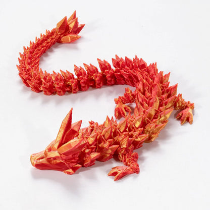 3D Printed Movable Snake Figurine – Realistic Jointed Simulation Ornament for Home & Office, 2025 New Year Craft Gift