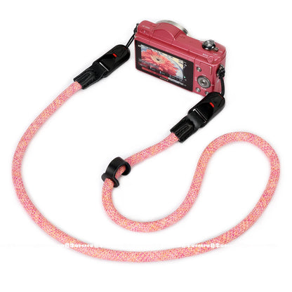 Nylon Rope Sling Quick Release Camera Strap – Wrist & Neck Shoulder Strap for Fujifilm, Sony, Nikon, Canon & Leica Mirrorless Cameras