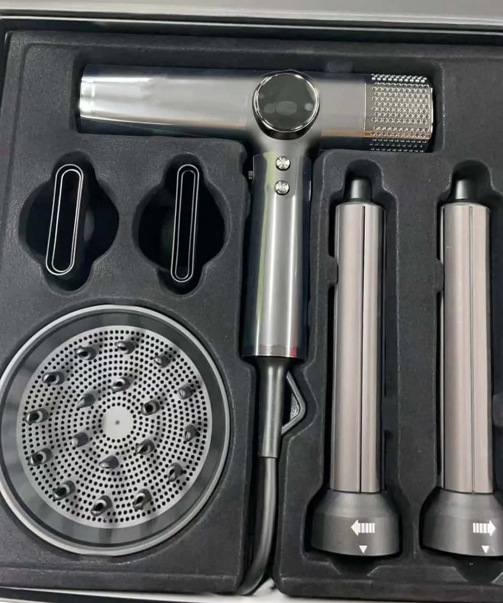 1800W Professional Salon Hair Dryer — High-Speed Brushless BLDC Motor with Negative Ion