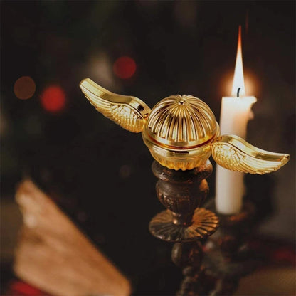 Golden Snitch Cupid Fidget Spinner - Metal Angel Wings Antistress Hand Spinner Toy for Kids & Gifts