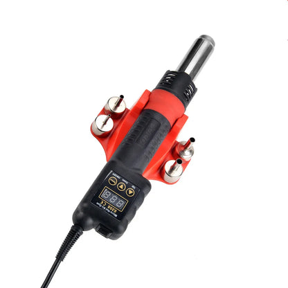 JCD Micro Hot Air Gun 8208 – 750W Soldering & Welding Rework Station, LCD Display All-in-One Heat Gun for BGA & IC Soldering