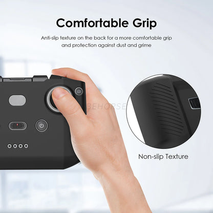 DJI Remote Controller Silicone Case - Shockproof Anti-Drop Sleeve Cover for RC-N1 N2 N3 DJI Flip Air 3S Neo Mini 4 Pro Drone Accessories
