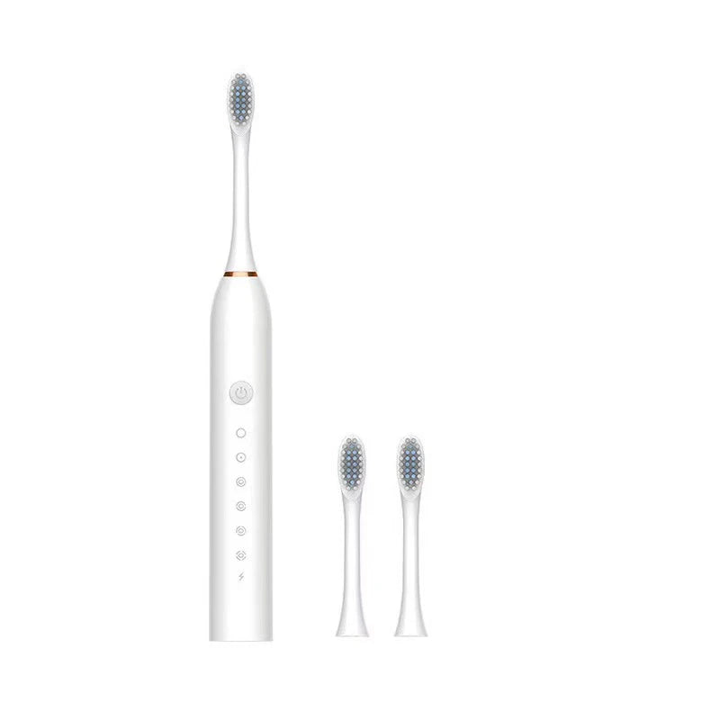 Sonic Electric Toothbrush for Adults – USB Rechargeable IPX7 Waterproof with DuPont Brush Heads & 6 Cleaning Modes