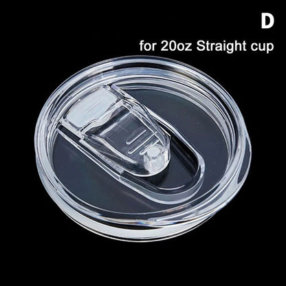 20/30oz Plastic Sealing Lids – Spill-Proof Splash Cover for Ozark, Trail, Arctic, Yeti Cups & Accessories