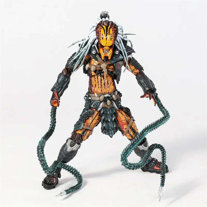NECA Predator Clan Leader 7-Inch Action Figure with Accessories – Collectible Model Toy