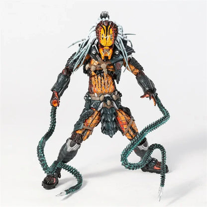 NECA Predator Clan Leader 7-Inch Action Figure with Accessories – Collectible Model Toy