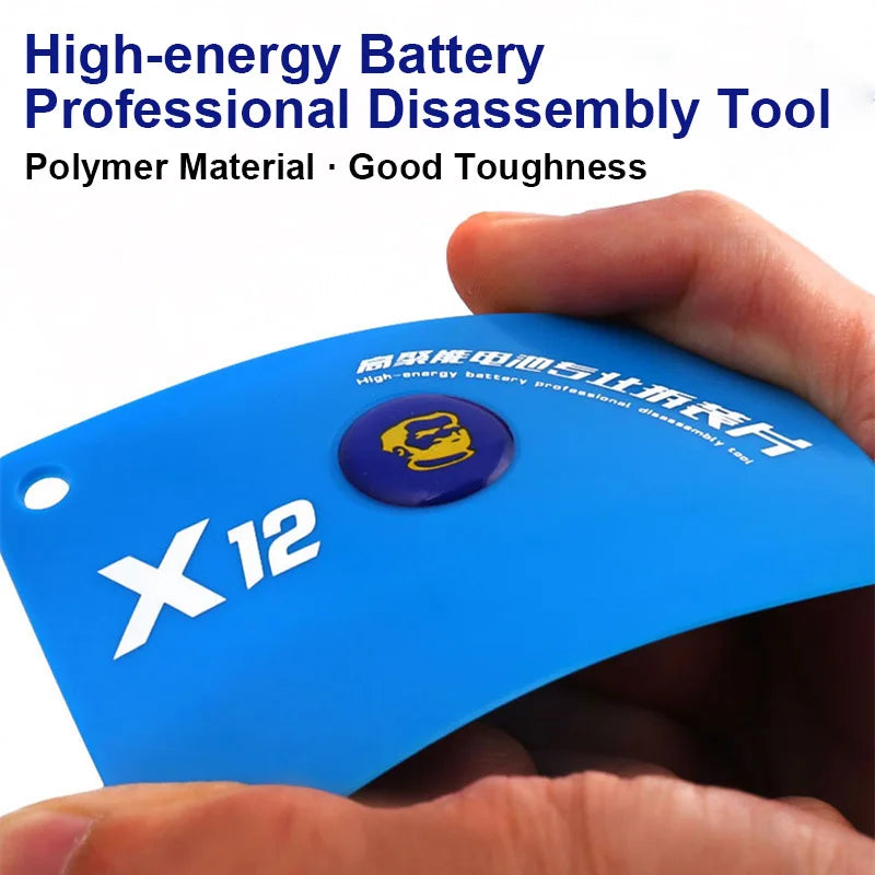 MECHANIC X12 Back Cover Disassembly Card – High-Energy Battery Removal Tool for Mobile Phone & Tablet Repair