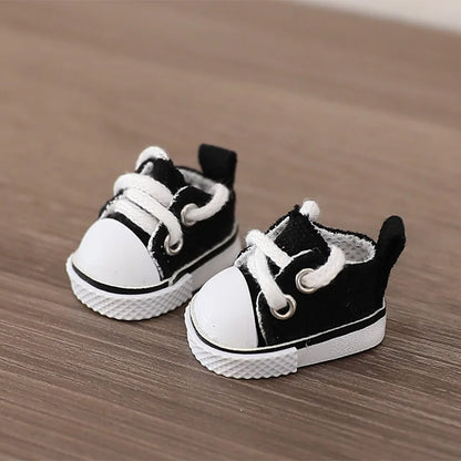 Labubu Doll Shoes for 15/17cm Cotton Dolls — Casual Sports Canvas & Martin Boots, Accessories for Labubu Outfits
