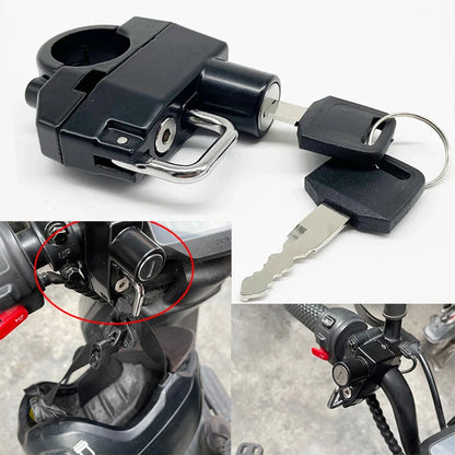 Rustproof Helmet Lock – Compact Anti-Theft Locker Device for Motorcycles, Durable & Easy to Use