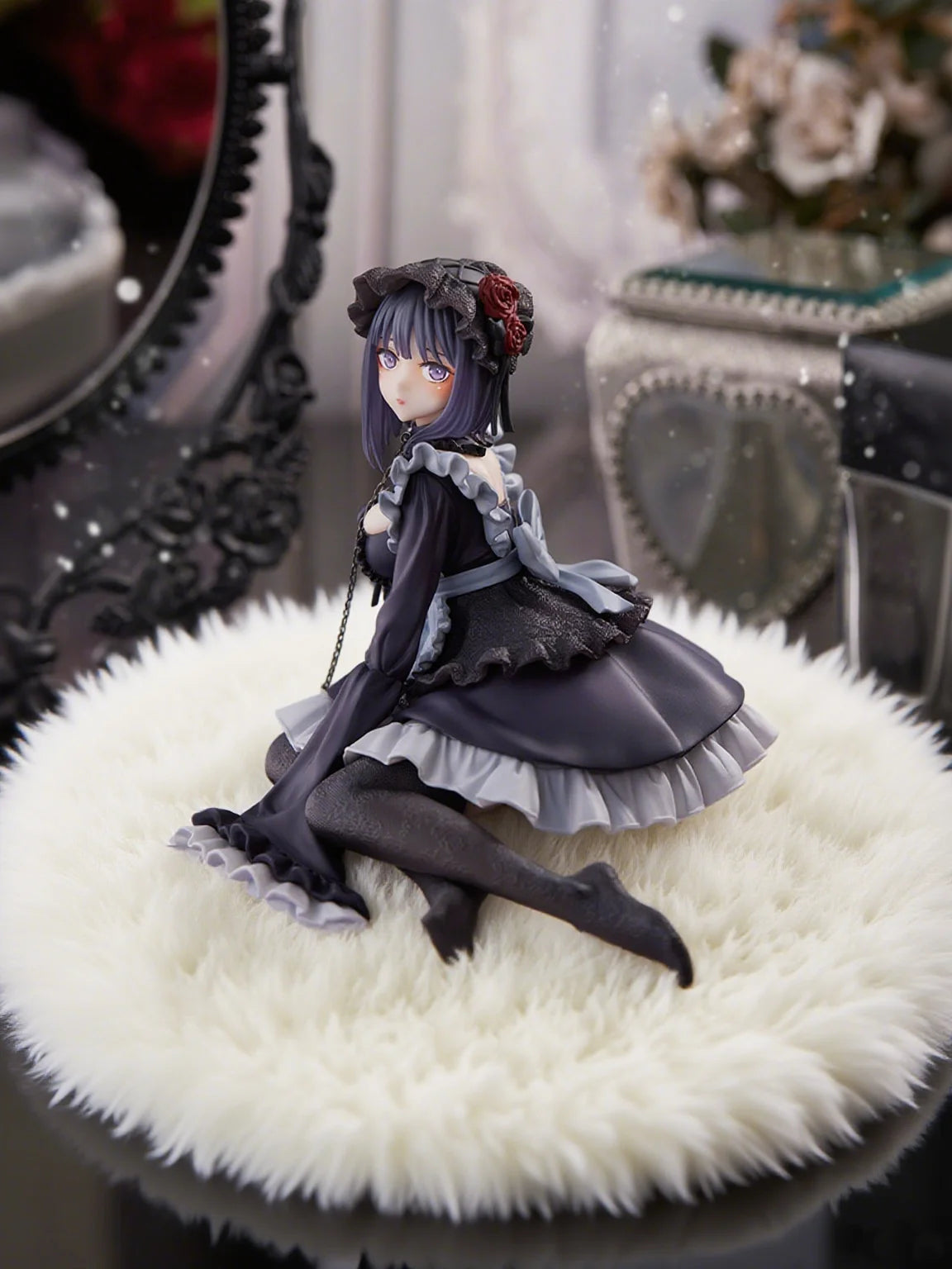 My Dress-Up Darling Anime Figures – Kitagawa Marin & Shizuku Kuroe Black Maid Outfit Action Figurines, Collectible Model