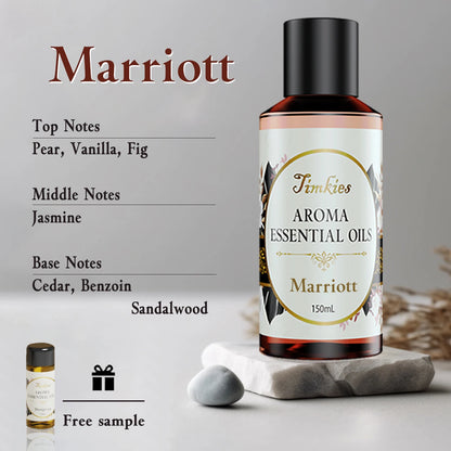 Hotel Collection 150ml Aroma Diffuser Essential Oil – Home & Car Refill for Air Humidifier