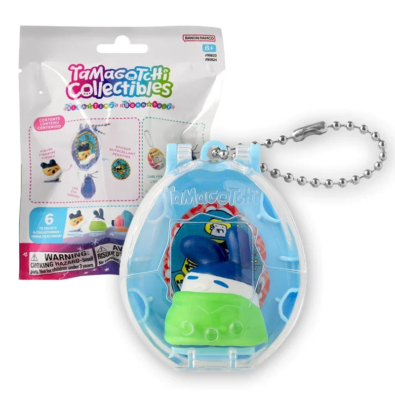 Bandai Tamagotchi Collectible Blind Box - V1–V4 and Paradise Mini Figure Pendants, Cute Bean Dolls and Character Toys
