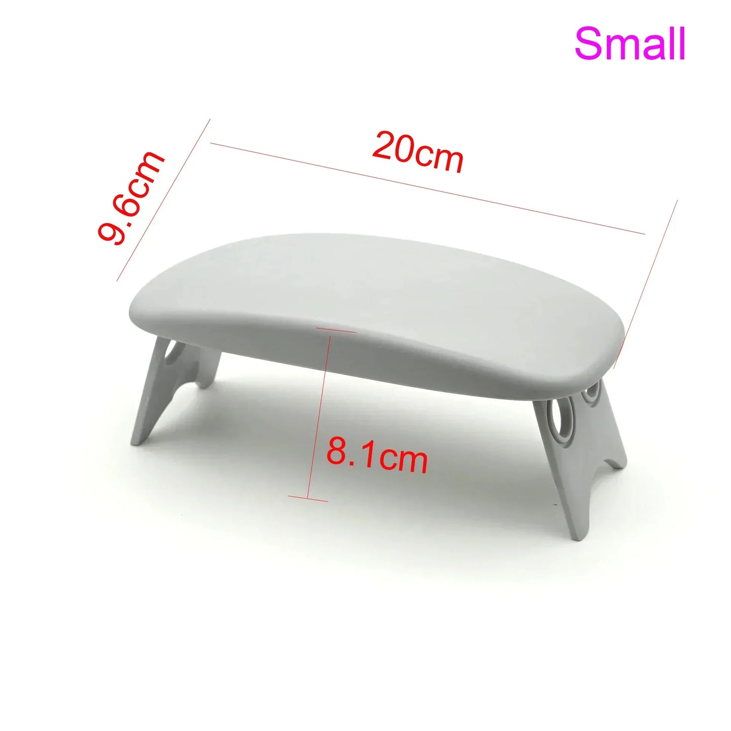 Folding Nail Hand Manicure Armrest Pillow – Cushion Holder & Sponge Support Mat for Table Desk, Nail Polish Practice & Salon Use