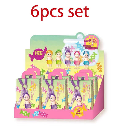 Sonny Angel Candy House Series Blind Box – Cute Doll Keychain Pendant, Handmade Birthday Gift for Girls