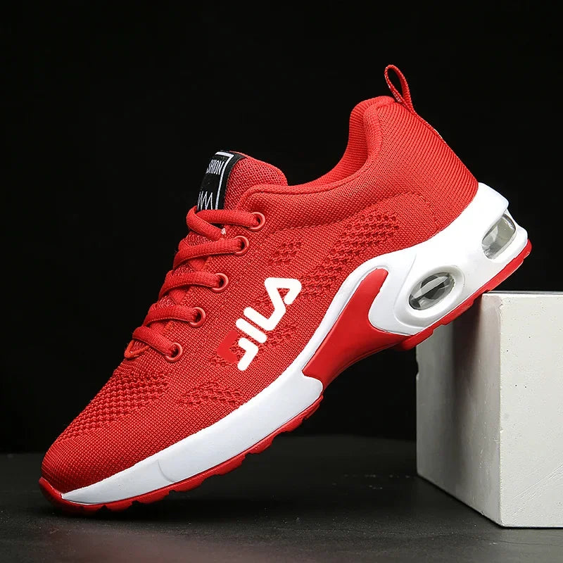 New Women's Running Shoes – Breathable Mesh, Air Cushion Lace-Up Sports Sneakers for Summer