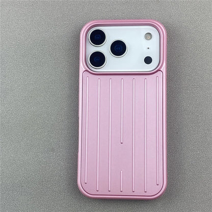 Luxury Striped Phone Case - Glossy Business Cover for iPhone 17, 16, 15, 14 & 13 Pro Max