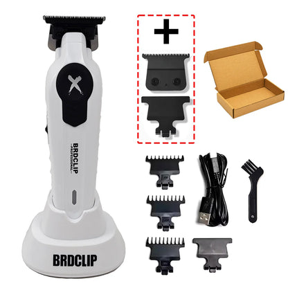 BRDCLIP X Series FA1T Professional Hair Trimmer – 7700RPM Electric Clipper with DLC Blade for Men & Barber Shop Use
