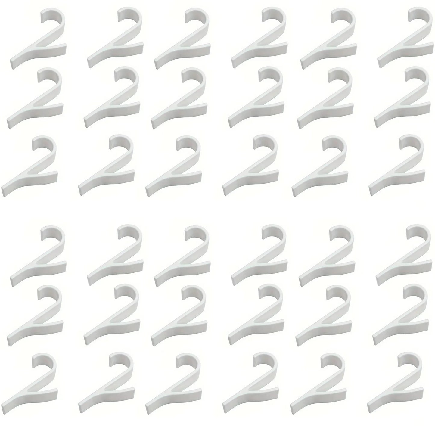 2-6PCS Heated Towel Radiator Hooks — Multi-Purpose Coat, Scarf & Clothes Hangers for Bathroom