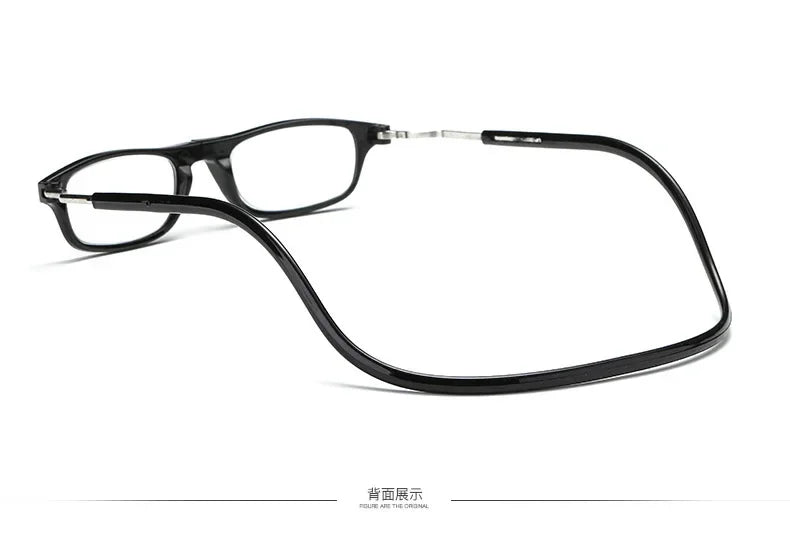 New Ultralight Reading Glasses – Hanging Stretch Anti-Fatigue Presbyopia Glasses for Men & Women, Diopters +1.0 to +4.0