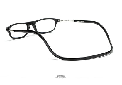 New Ultralight Reading Glasses – Hanging Stretch Anti-Fatigue Presbyopia Glasses for Men & Women, Diopters +1.0 to +4.0