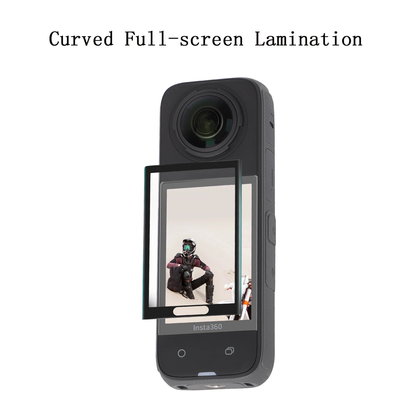 Insta360 X4 Lens Guards, Storage Bag & Screen Protector Film – Anti-Scratch Camera Accessories for Insta360 X4