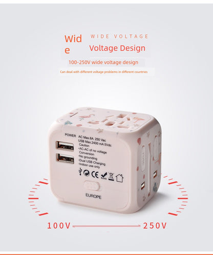 Neutral Universal Travel Charger — Fast Charging Adapter for International Use