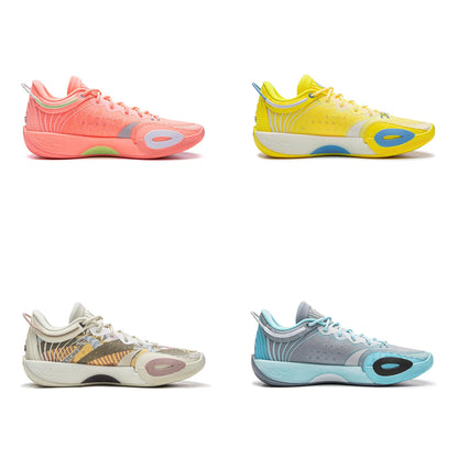 Li-Ning Wade All City 14 Encore Basketball Shoes - Professional Competition Sneakers with BOOM Cushioning & Stable Support