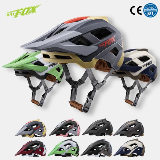 BATFOX Lightweight Cycling Helmet for Men & Women – Road MTB Bicycle Safety Helmet with Comfort Lining, Drop Resistant Protection Bike Gear