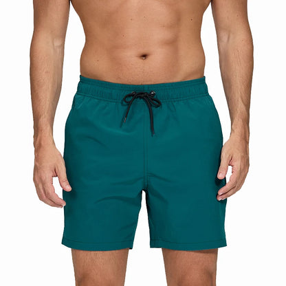 Men’s Summer Swim Shorts – Escatch Breathable Sport Board Shorts with Elastic Waist, Mesh Liner & Pockets Swimwear Beach Bermudas