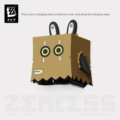 Zenless Zone Zero Type-C 35W Charger Cover - Foldable Quick Charger Silicone Protective Case Game Character Accessory Gift