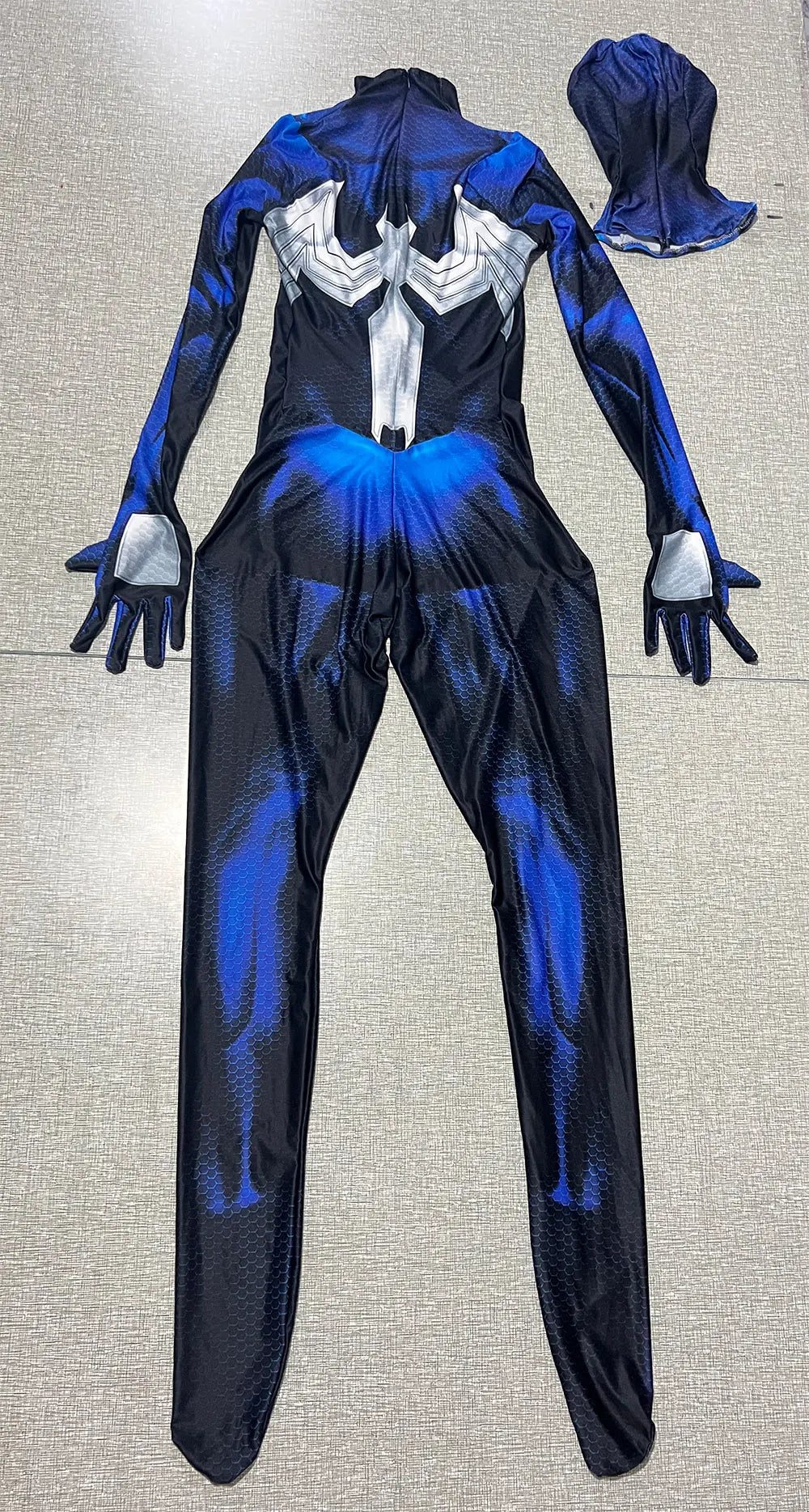 Men’s Spider-Man 2 Venom Cosplay Costume – Adult Zentai Bodysuit for Halloween & Party
