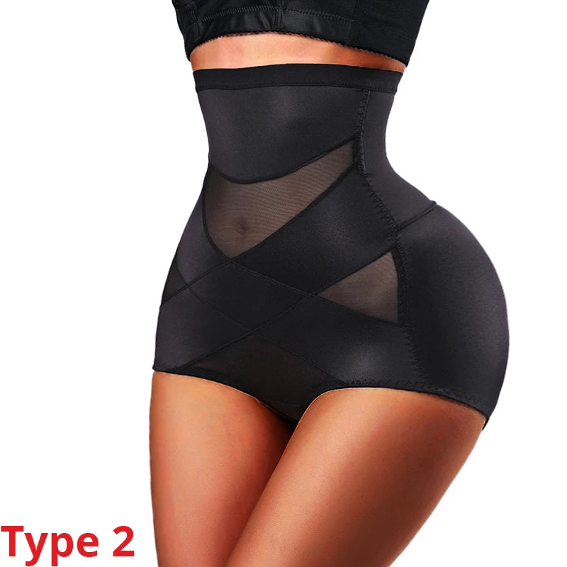 Women’s High Waist Body Shaper Panties – Tummy Control Slimming Girdle Shapewear, Belly Compression Underwear for Smooth Silhouette