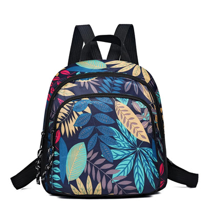 Trendy Floral Backpack Multi-Design – Lightweight Adjustable Strap Casual Daily Use Bag, Stylish Gift Backpack
