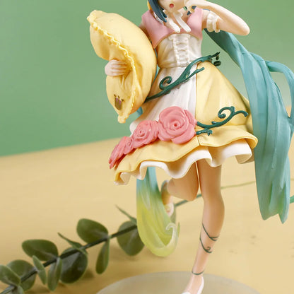 New Hatsune Miku Anime Figure – Fairy Mirror Sleeping Beauty Car Ornament & Collectible Toy Gift