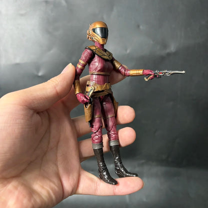 Star Wars Black Series Action Figures – Mandalorian, Boba Fett, Stormtrooper, Trapper Wolf & Obi-Wan Kenobi Collectible Toy Gift