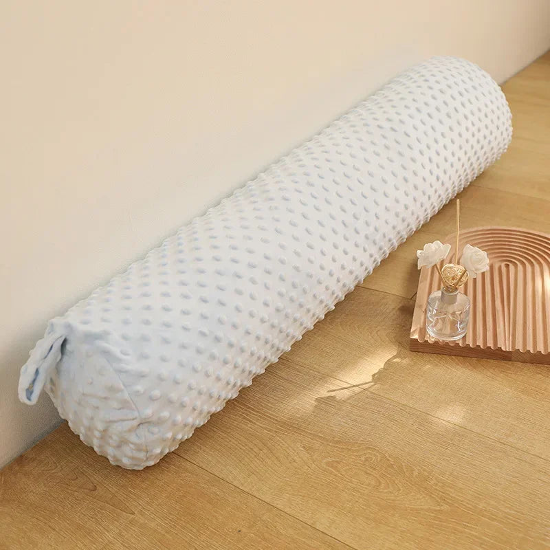 Cylindrical Throw Pillow – Soft Body Pillow for Side Sleeping & Pregnancy, Detachable & Washable Leg Gripper Pillow