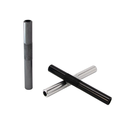 Metal Straw & Smoking Pipe — Portable Aluminium Alloy Tube Gadget for Men, Cigarette Accessory