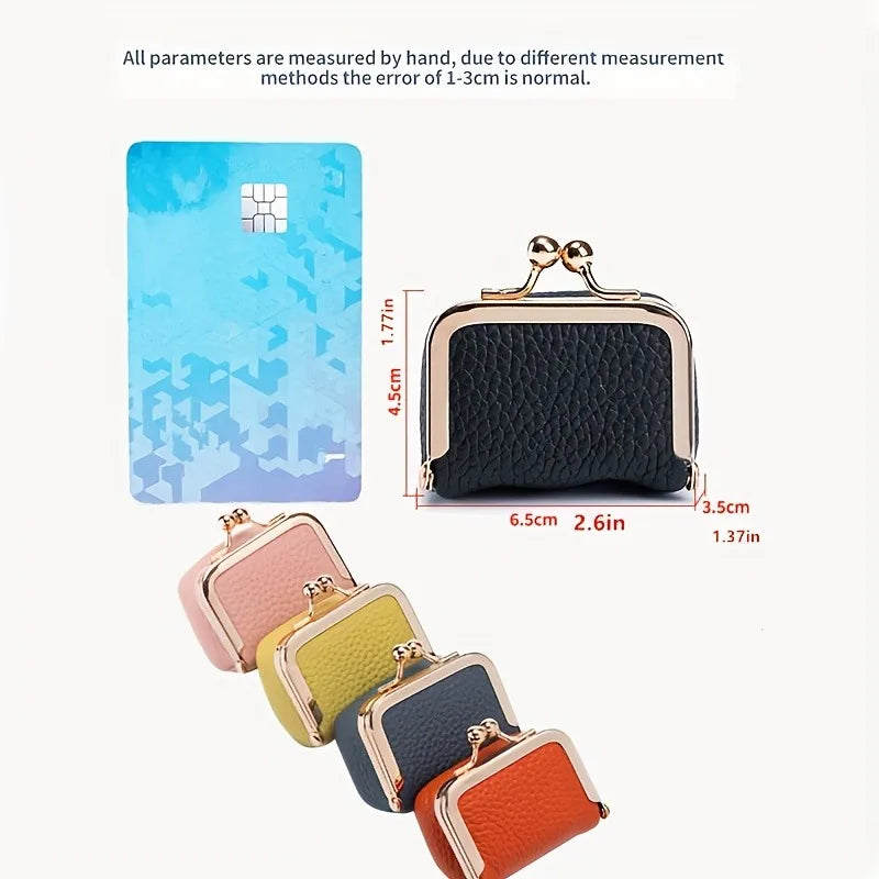 2026 Women's PU Leather Jewelry Box - Mini Ring, Necklace, Earring & Coin Storage Case