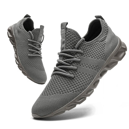 Men's Light Running Shoes – Comfortable, Breathable, Anti-Skid & Wear-Resistant Sneakers for Jogging & Sports
