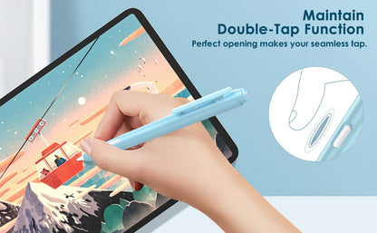 Premium PC Case for Apple Pencil 2nd Gen – Protective Stylus Holder Sleeve