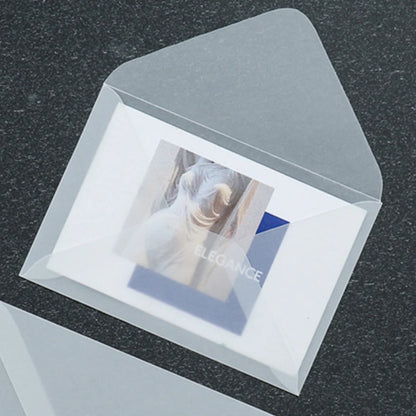 50 Pcs Blank Translucent Envelopes – for Invitations, Postcards, Gift Boxes, Wedding & Business Letters