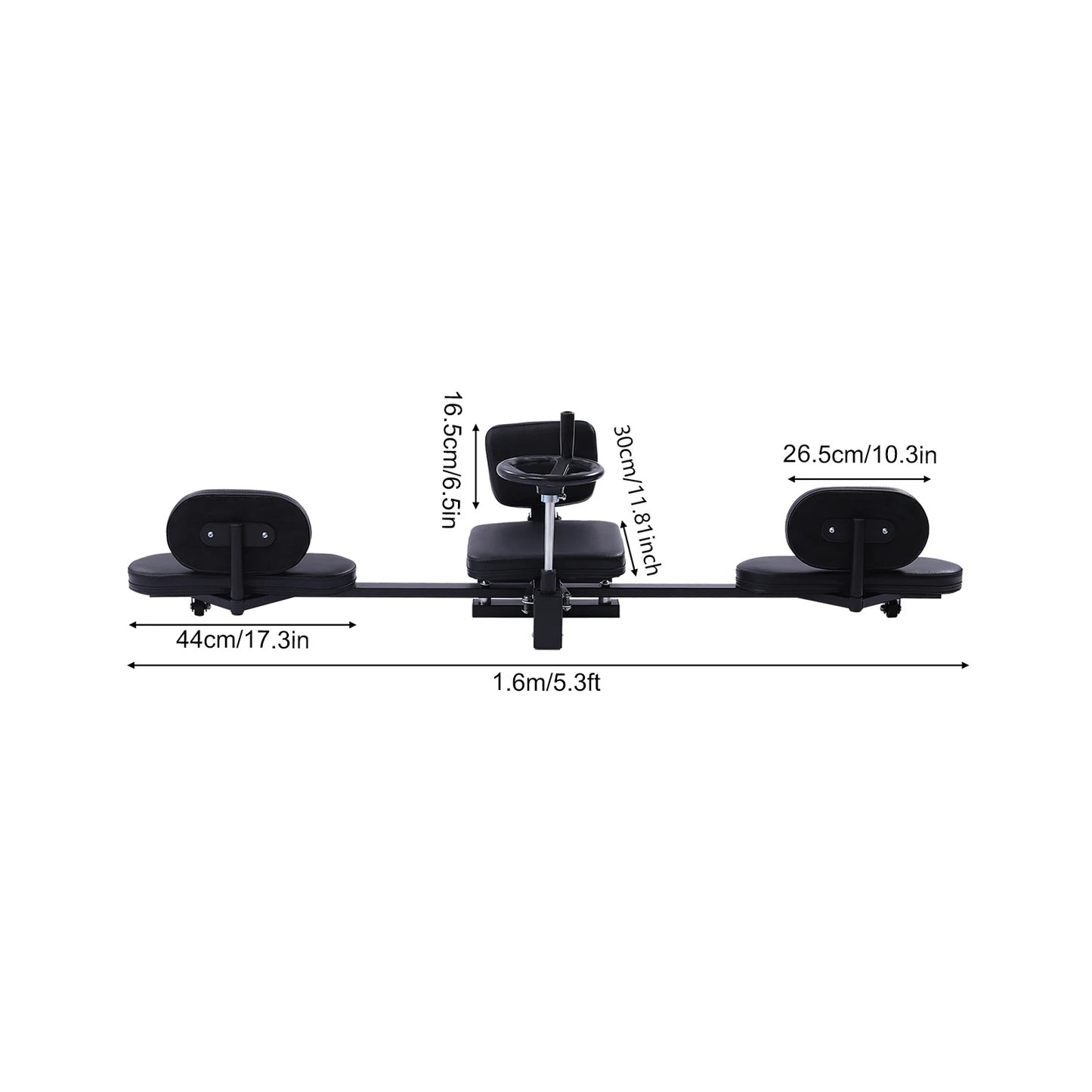 Heavy Duty Leg Stretcher Machine — Gymnastics, Yoga, MMA Flexibility & Home Gym Training Equipment