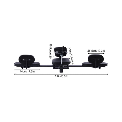 Heavy Duty Leg Stretcher Machine — Gymnastics, Yoga, MMA Flexibility & Home Gym Training Equipment