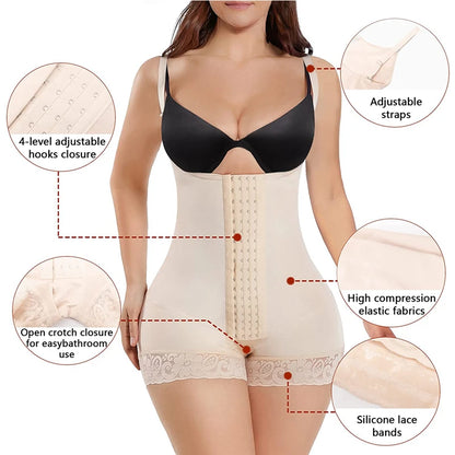 Postpartum Women's Girdle – Slimming Body Shaper with Abdomen & Waist Control Push-Up Panties