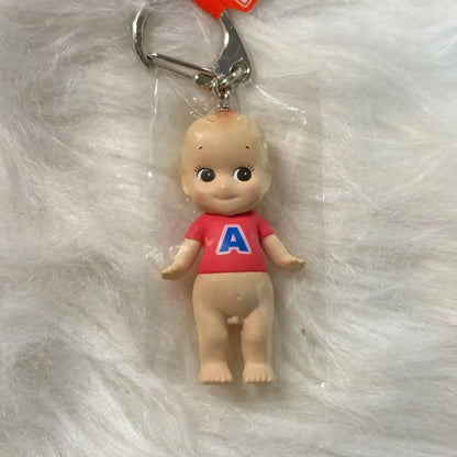 Sonny Angel Mini Figure – Letter Series Alphabet Keychain, No Box or Bag