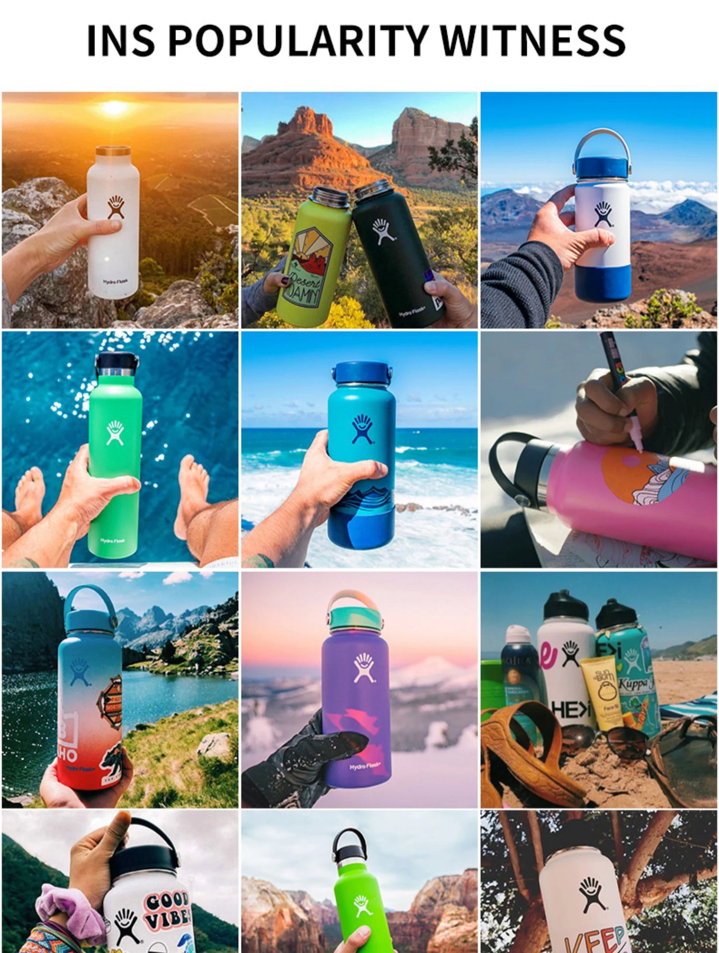 Hydro Flask FlowState Tumbler - Stainless Steel Vacuum Insulated Cup for Water, Iced Tea, or Coffee