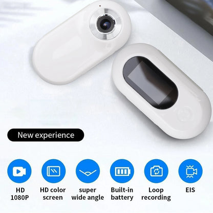 HD 1080P Pet Collar Camera - 170° Wide-Angle Video & Photo Recorder with USB Rechargeable Design for Dogs and Cats