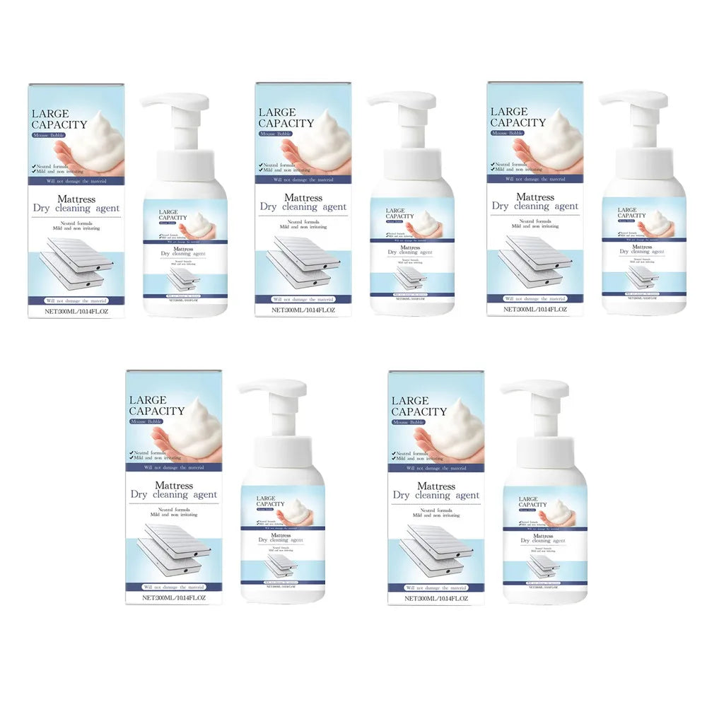 Mattress & Upholstery Stain Remover - Dry Cleaning Foam for Coffee, Wine, Urine, Cosmetics & Fabric Care