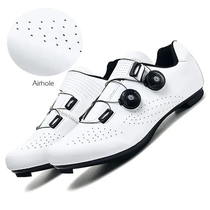 Men’s MTB Cycling Shoes — Flat Road & Trail Bike Sneakers with SPD Pedal Compatibility